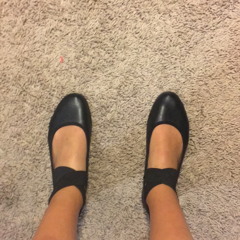 Black flats